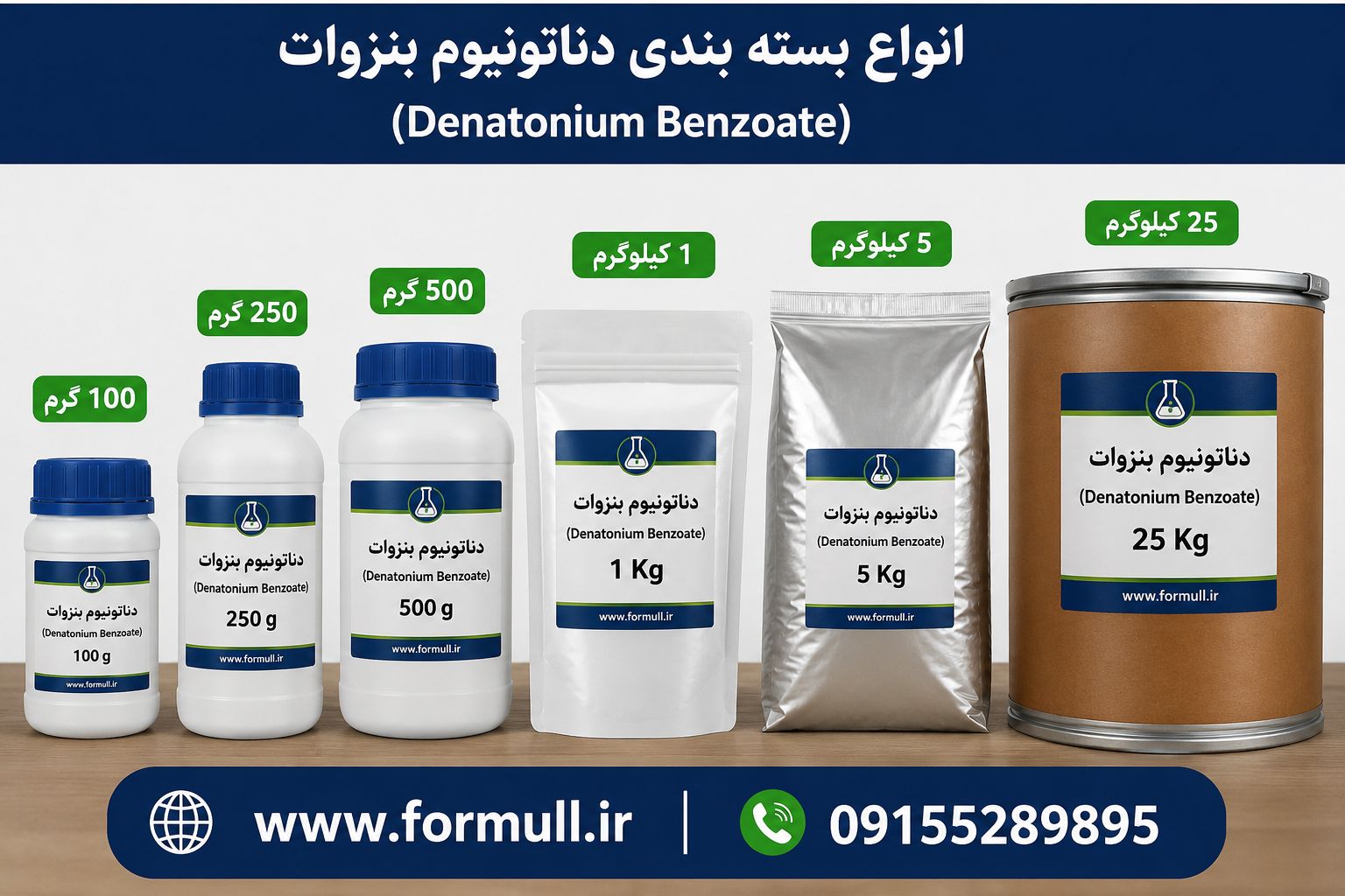 خرید دناتونیوم بنزوات